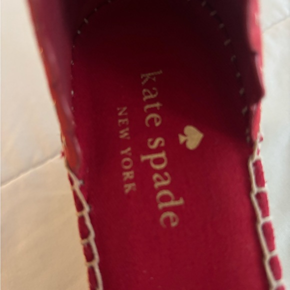 Kate Spade Vibrant Red Espadrille - Picture 5 of 8